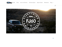 Tablet Screenshot of everythingfj60.com